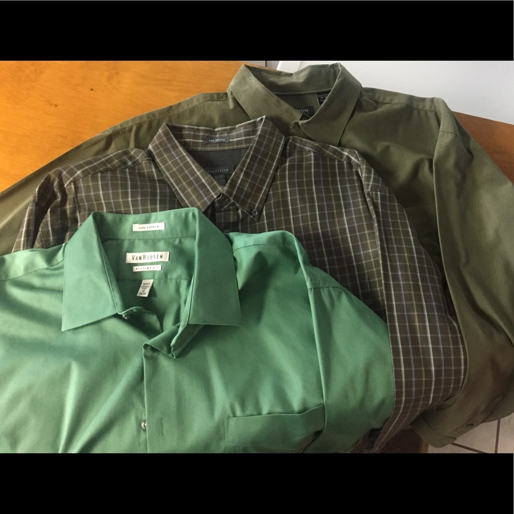 3pack Van Heusen Dress shirts